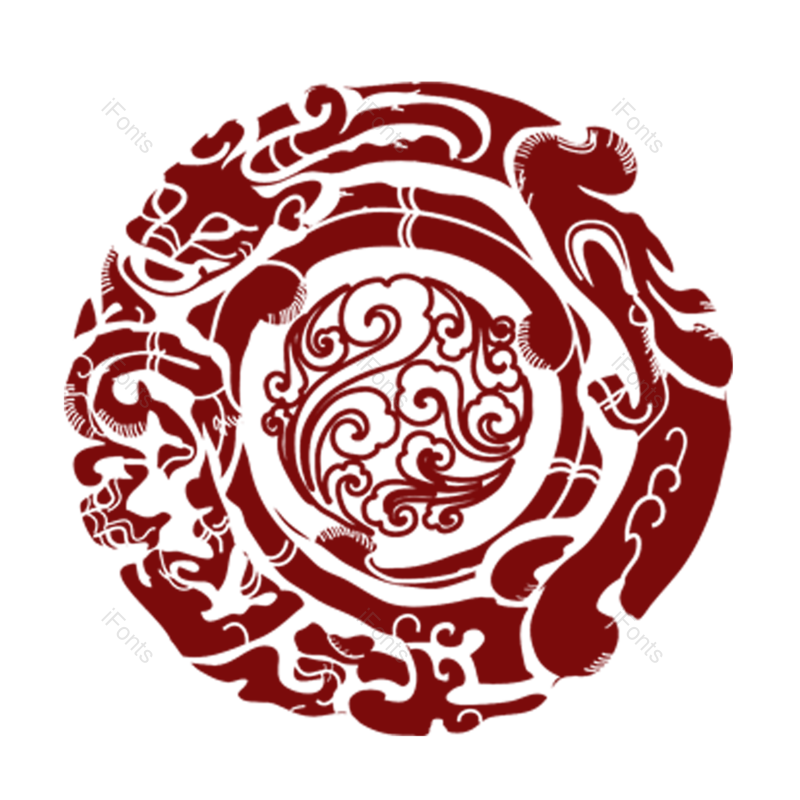 祥云图片,线条元素,中国风PNG,底纹免抠素材